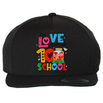 IVe Loved My Class For 100 Days Of School Teachers Pupils Wool Snapback Cap