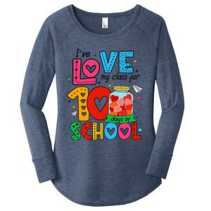 IVe Loved My Class For 100 Days Of School Teachers Pupils Women's Perfect Tri Tunic Long Sleeve Shirt