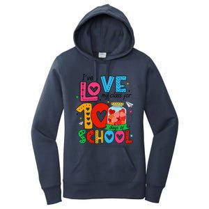 IVe Loved My Class For 100 Days Of School Teachers Pupils Women's Pullover Hoodie