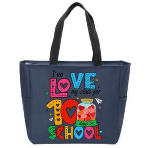 IVe Loved My Class For 100 Days Of School Teachers Pupils Zip Tote Bag