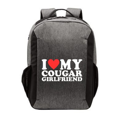 I Love My Cougar Girlfriend Funny Vector Backpack