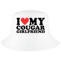 I Love My Cougar Girlfriend Funny Cool Comfort Performance Bucket Hat