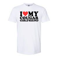 I Love My Cougar Girlfriend Funny Softstyle CVC T-Shirt