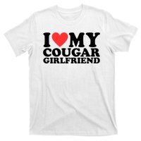 I Love My Cougar Girlfriend Funny T-Shirt