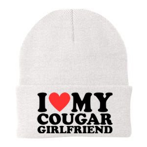 I Love My Cougar Girlfriend Funny Knit Cap Winter Beanie