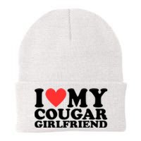 I Love My Cougar Girlfriend Funny Knit Cap Winter Beanie