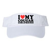 I Love My Cougar Girlfriend Funny Valucap Bio-Washed Visor