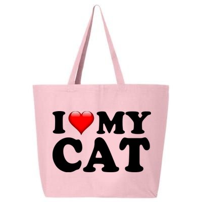 I Love My Cat 25L Jumbo Tote