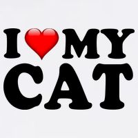 I Love My Cat 11oz C Handle Ceramic Mug
