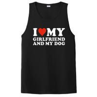 I Love My Girlfriend And My Dog PosiCharge Competitor Tank