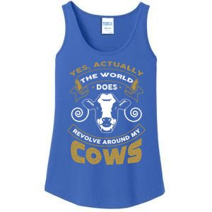 I Love My Cows Gift Funny Cows Gift Cute Gift Ladies Essential Tank