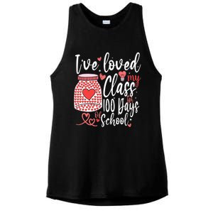 I've Loved My Class For 100 Days Of School Teacher Valentine Meaningful Gift Ladies PosiCharge Tri-Blend Wicking Tank