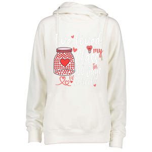 I've Loved My Class For 100 Days Of School Teacher Valentine Meaningful Gift Womens Funnel Neck Pullover Hood