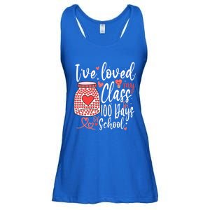 I've Loved My Class For 100 Days Of School Teacher Valentine Meaningful Gift Ladies Essential Flowy Tank