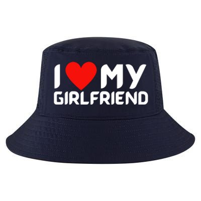 I Love My GF Girlfriend Heart Cool Comfort Performance Bucket Hat