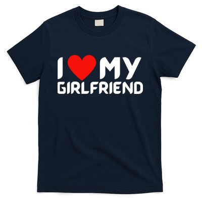 I Love My GF Girlfriend Heart T-Shirt