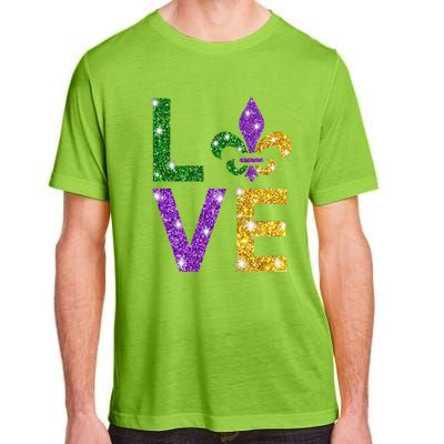 I Love Mardi Gras Mardi Gras Gift Gift Adult ChromaSoft Performance T-Shirt