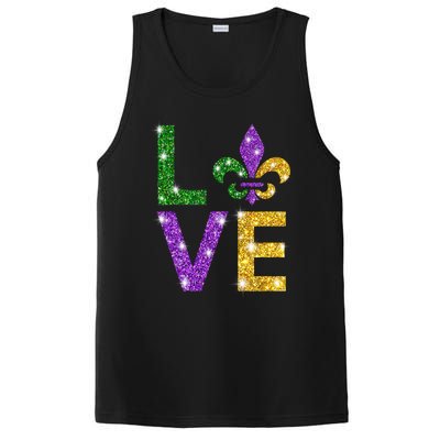 I Love Mardi Gras Mardi Gras Gift Gift PosiCharge Competitor Tank