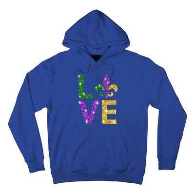 I Love Mardi Gras Mardi Gras Gift Gift Hoodie