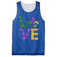 I Love Mardi Gras Mardi Gras Gift Gift Mesh Reversible Basketball Jersey Tank