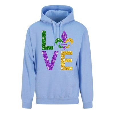 I Love Mardi Gras Mardi Gras Gift Gift Unisex Surf Hoodie