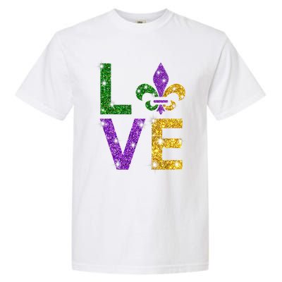 I Love Mardi Gras Mardi Gras Gift Gift Garment-Dyed Heavyweight T-Shirt