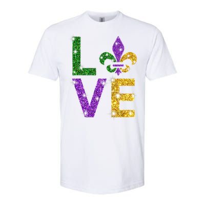 I Love Mardi Gras Mardi Gras Gift Gift Softstyle CVC T-Shirt