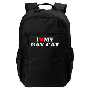 I Love My Cat Funny Daily Commute Backpack