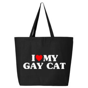 I Love My Cat Funny 25L Jumbo Tote