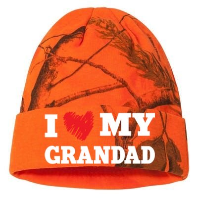 I Love My Grandad Favorite Family Member Valentines Gift Kati Licensed 12" Camo Beanie