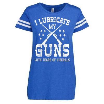 I Lubricate My Guns With Tears Of Liberals Enza Ladies Jersey Football T-Shirt