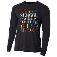 I Love My Job For All The Little Reasons School Psychologist Cooling Performance Long Sleeve Crew