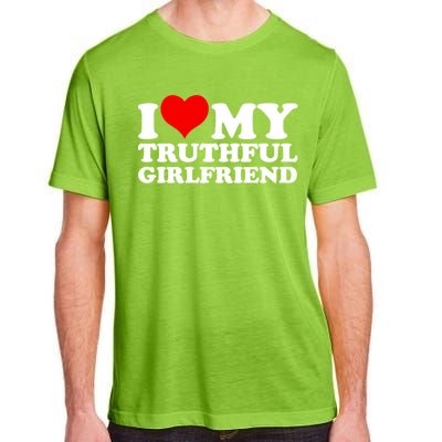 I Love My Truthful Friend Cool Gift Adult ChromaSoft Performance T-Shirt