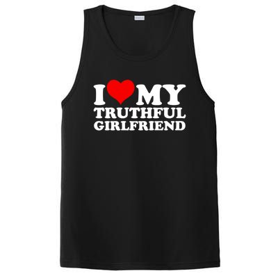 I Love My Truthful Friend Cool Gift PosiCharge Competitor Tank