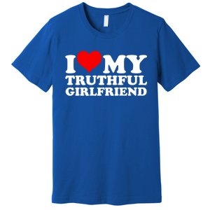 I Love My Truthful Friend Cool Gift Premium T-Shirt