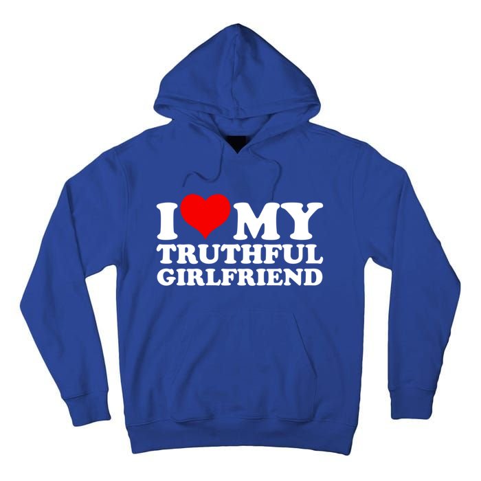 I Love My Truthful Friend Cool Gift Tall Hoodie