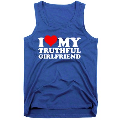 I Love My Truthful Friend Cool Gift Tank Top