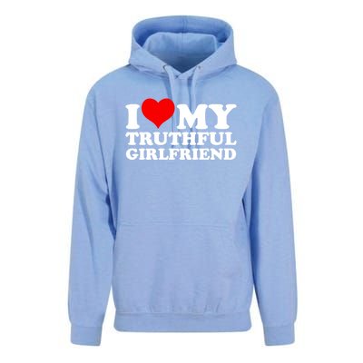 I Love My Truthful Friend Cool Gift Unisex Surf Hoodie