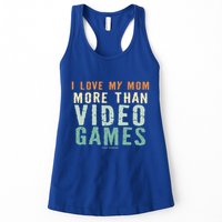 I Love My Mom More Than Video Game Retro Vinatge Gift Womens Tank Top