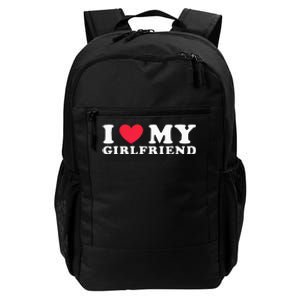 i love my girlfriend gf i heart my girlfriend gf Daily Commute Backpack