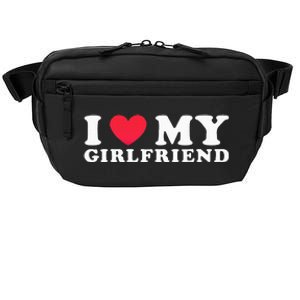 i love my girlfriend gf i heart my girlfriend gf Crossbody Pack