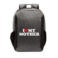 I Love My Mother Vector Backpack