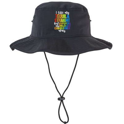 I Like My Tequila Straight But My Friends Can Go Either Way Bucket Hat