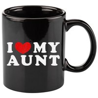 I Love My Aunt I Heart My Aunt 11oz C Handle Ceramic Mug