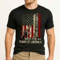 I Lubricate My Guns With The Tears Of Liberals US Flag Performance Shirt