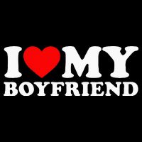 I Love My Boyfriend I Heart My Boyfriend Sweatshirt