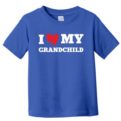 I Love My Grand Favorite Family Member Valentines Funny Gift Toddler T-Shirt