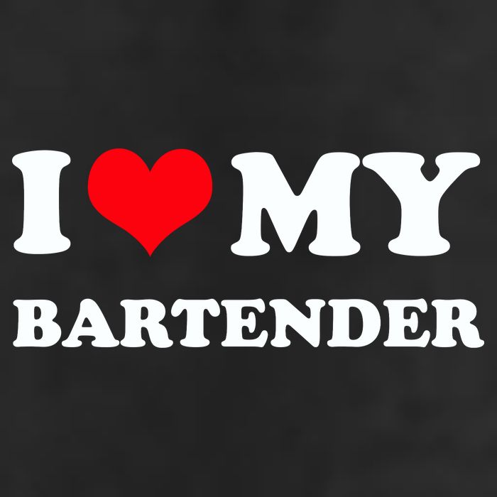 I Love My Bartender, I Heart My Bartender Adult Drive Performance Visor