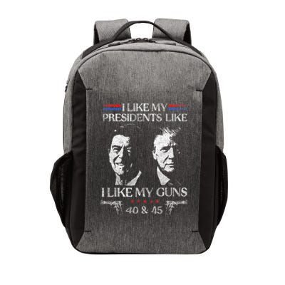 I Like My Presidents Like I Like My Guns 40 45 Vector Backpack