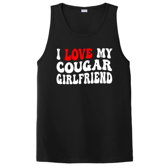 I Love My Cougar Girlfriend I Heart My Cougar Girlfriend PosiCharge Competitor Tank